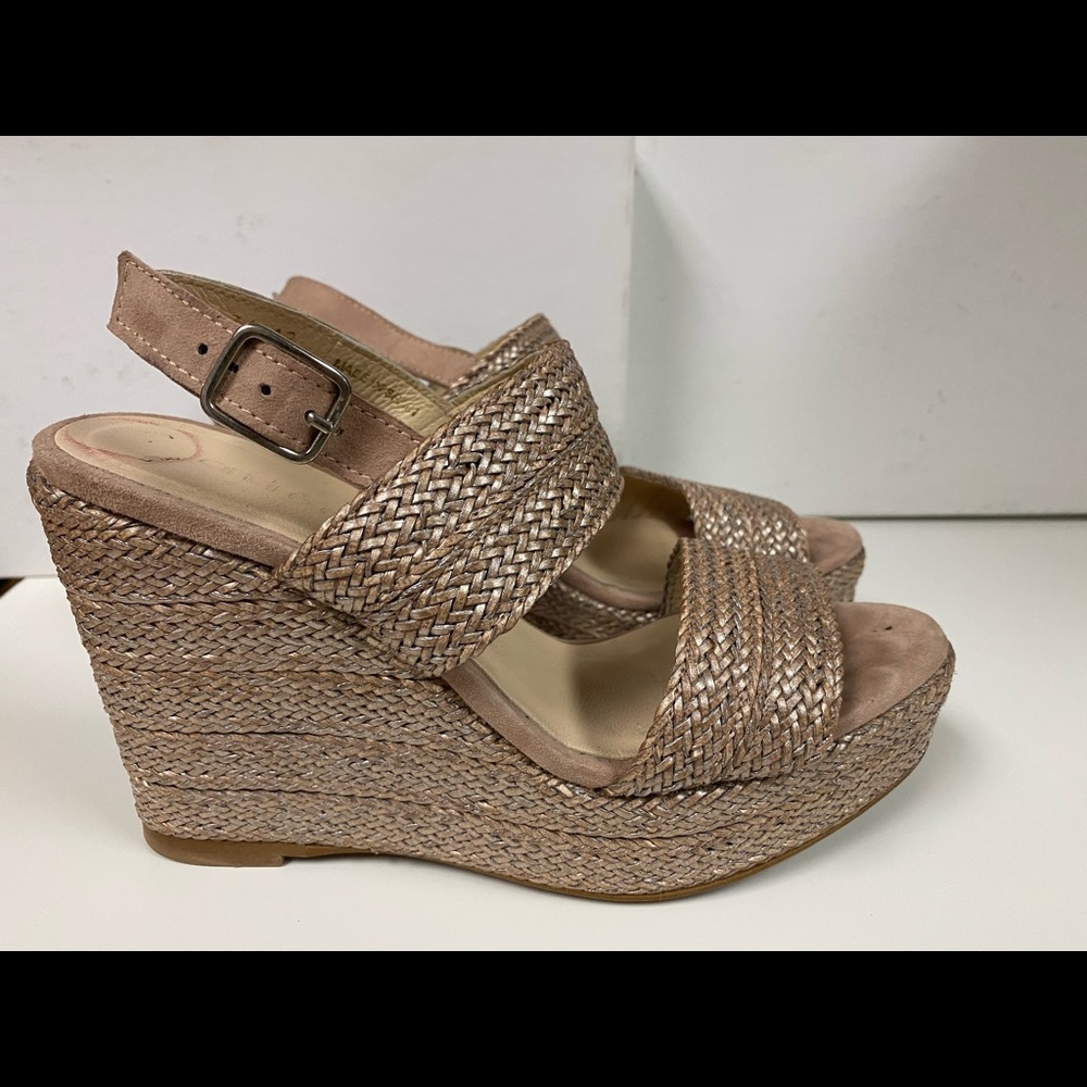 andre assous wedge sandals